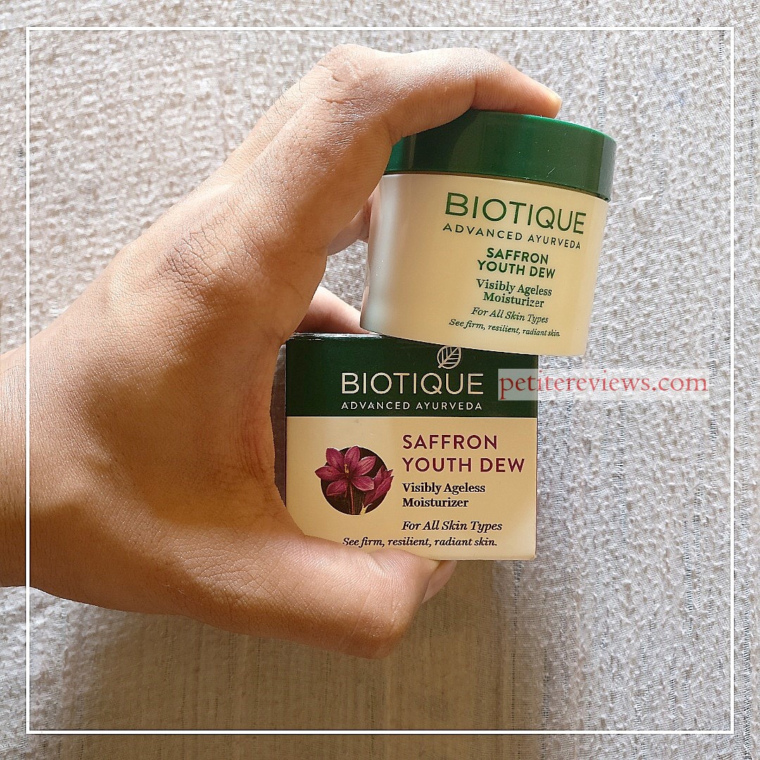 Biotique Saffron Youth Dew Moisturizer Review