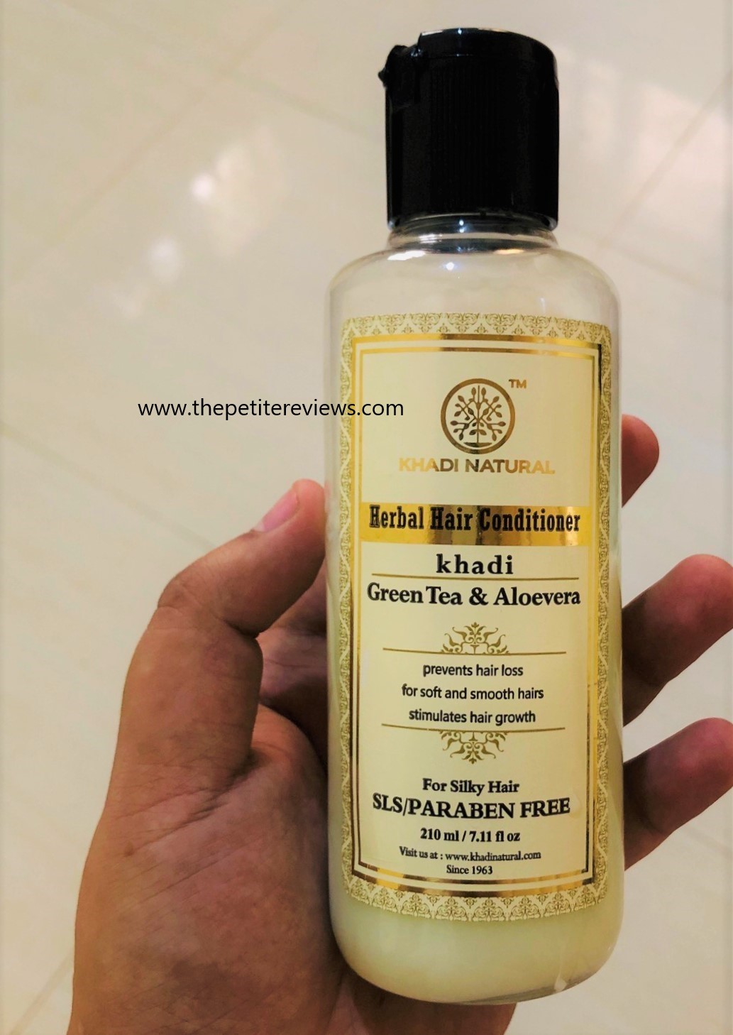 Khadi Green Tea Aloe Vera Hair Conditioner Review