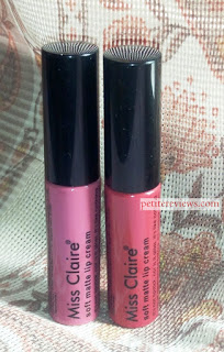 Miss Claire Soft Matte Lip Cream Review