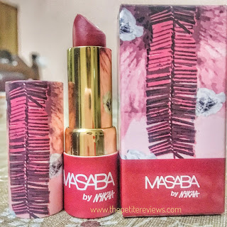 Masaba by NYKAA Pataka Velvet Matte Lipstick Review