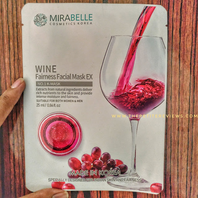 Mirabelle Facial Mask Review - Wine Fairness