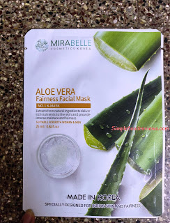 Mirabelle Aloe Vera Mask