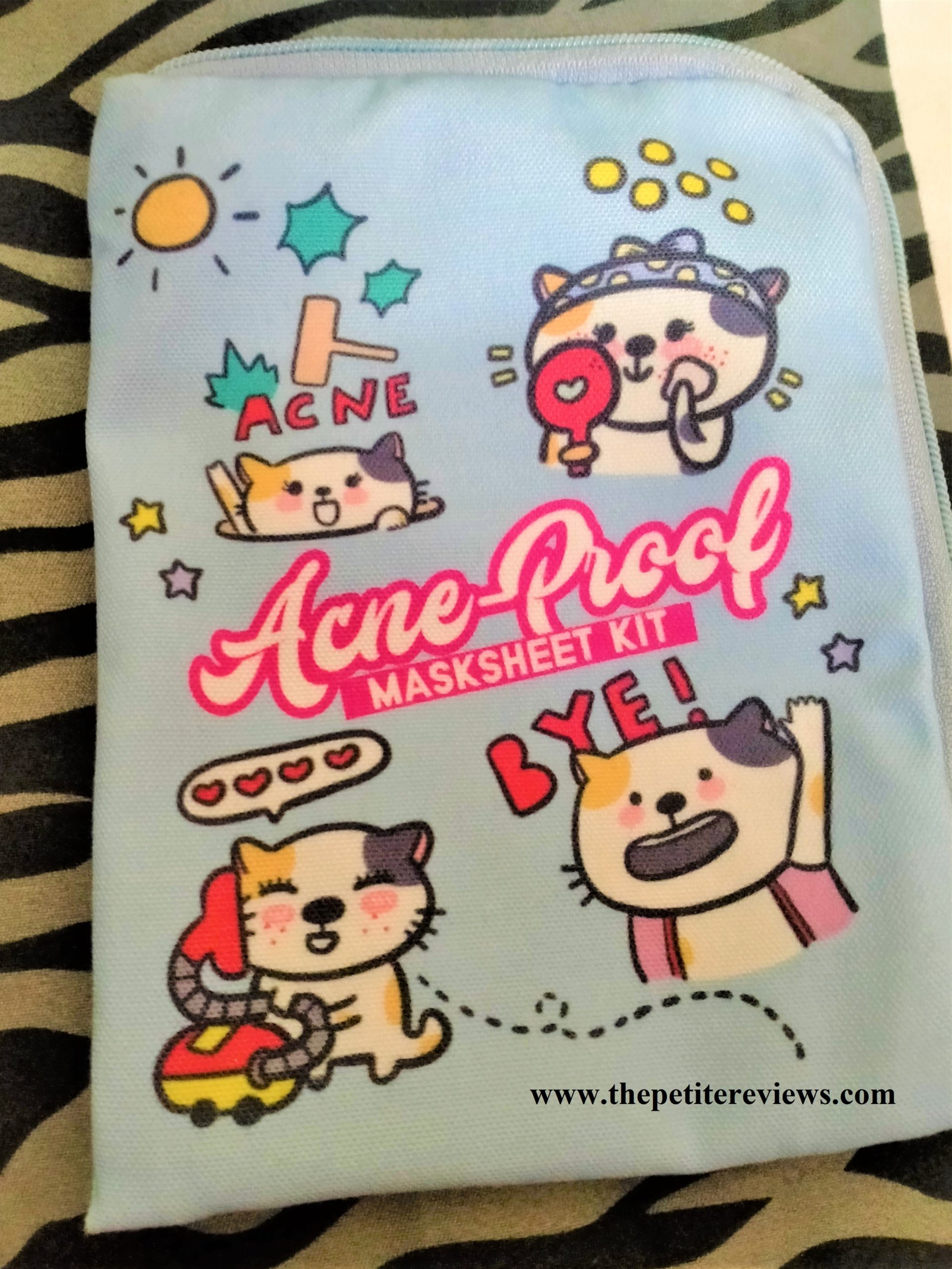 The Face Shop Mask Sheet Review - Acne Treatment Mask