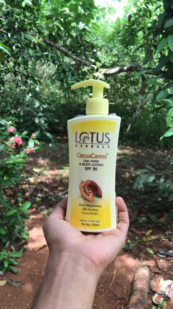 Lotus Herbals Cocoa Caress Review - Daily Hand and Body Lotion