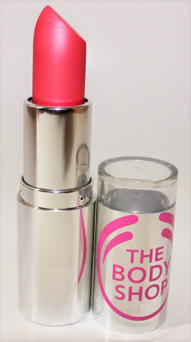 THE BODY SHOP Color Crush Lipstick Review - Berlin Oleander