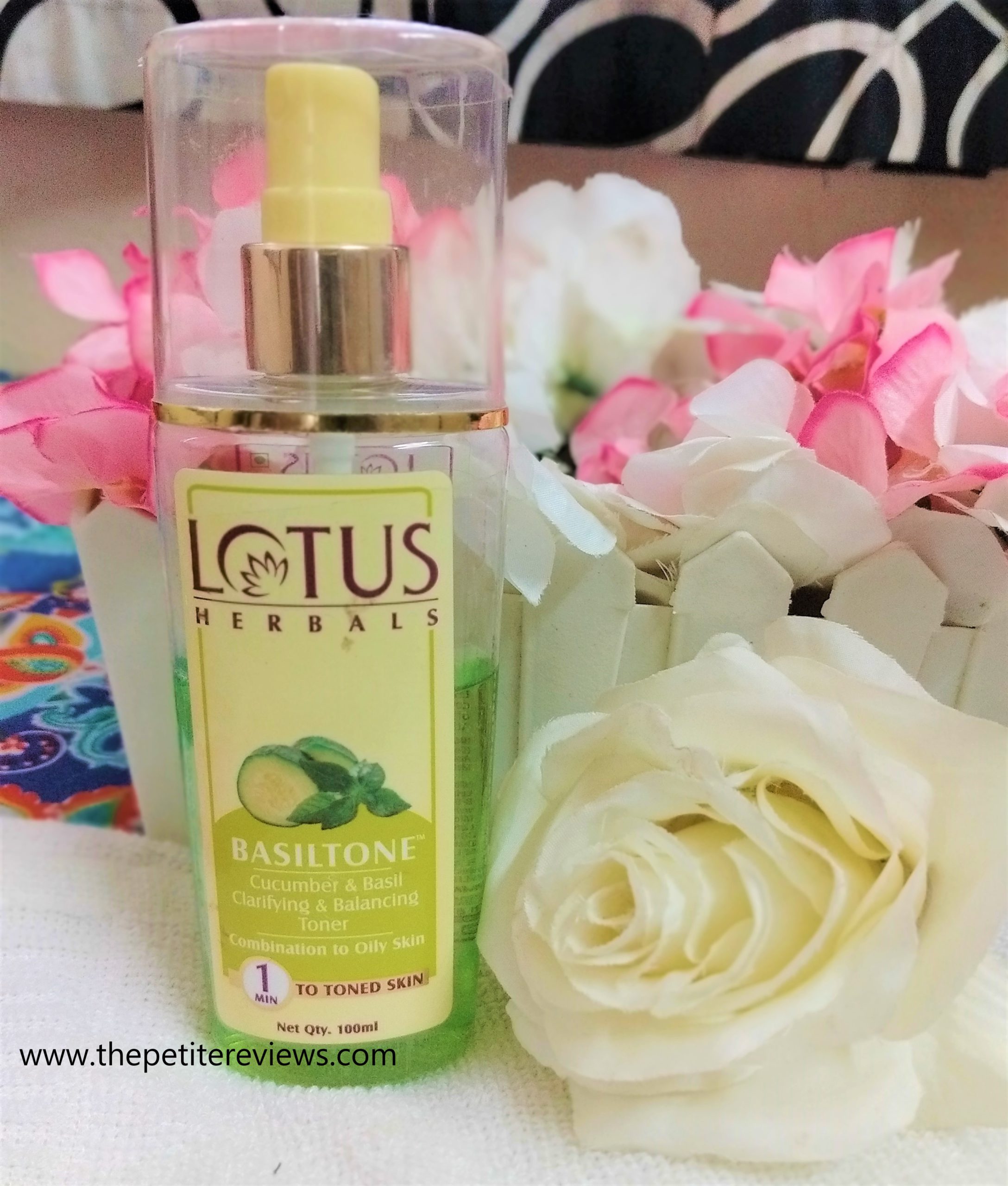 Lotus Basiltone Clarifying & Balancing Toner Review - Cucumber & Basil