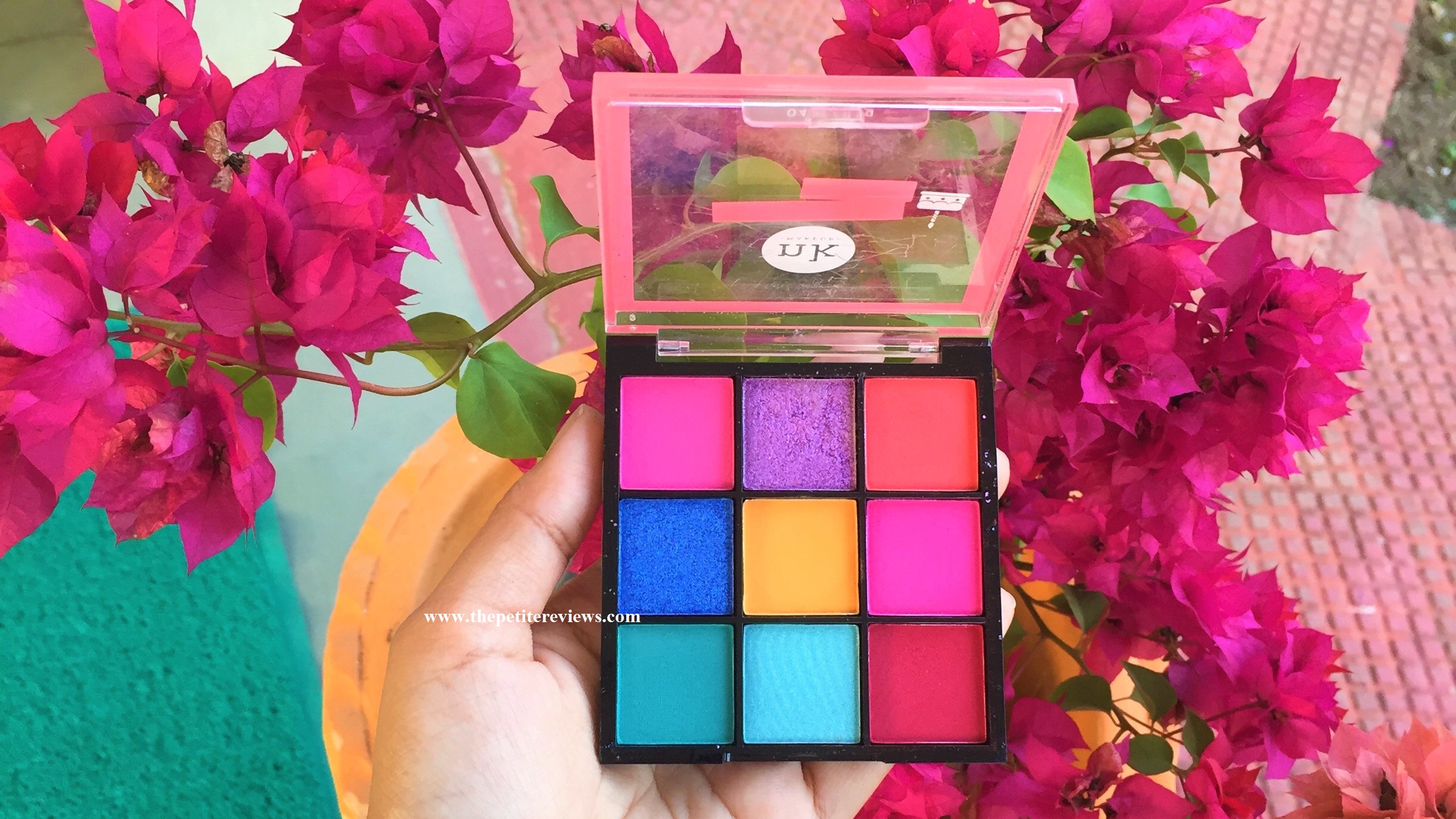 Nicka K Nine Color Eyeshadow Palette Birthday Cake Review