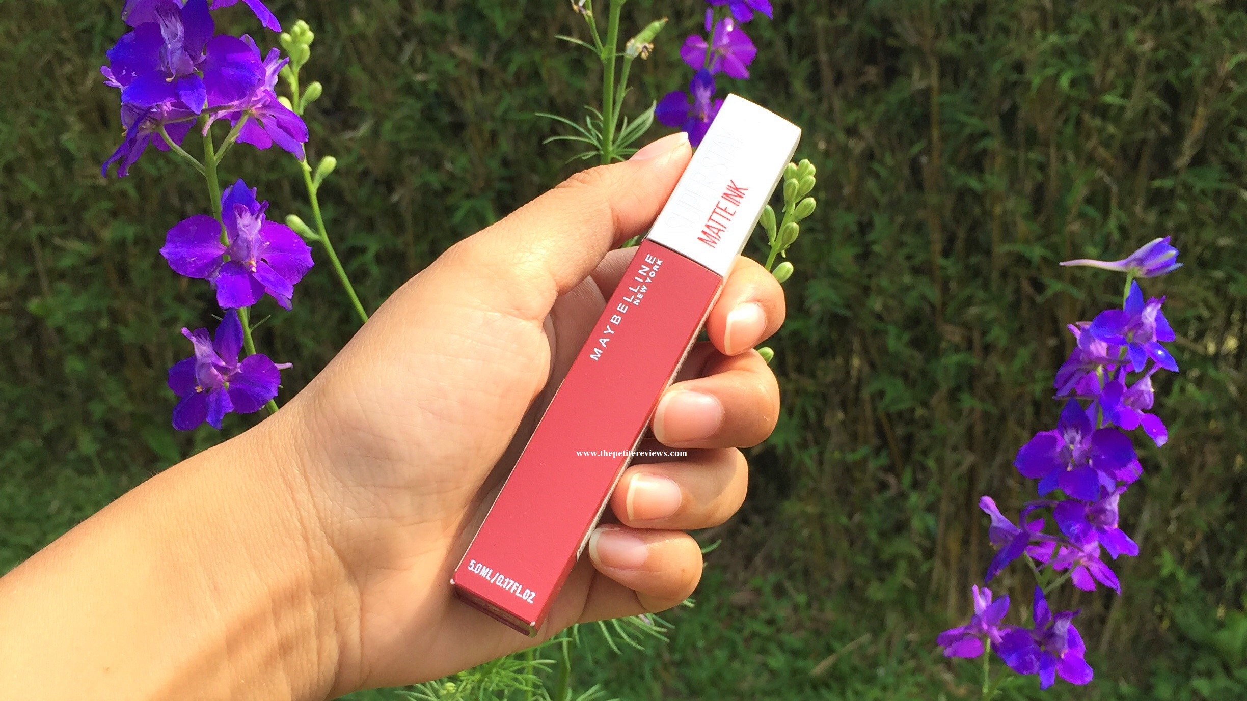 Maybelline Superstay Matte Ink Liquid Lipstick Review - Delicate Shade